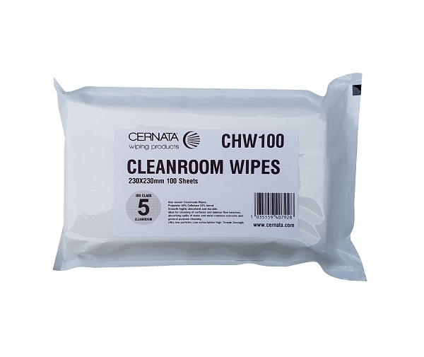 CERNATA� ISO 5 Cleanroom Wipes 23x23cm Pack of 100